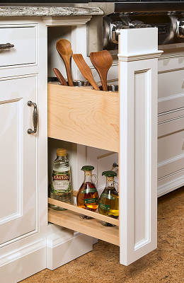 Pullout Utensil Rack