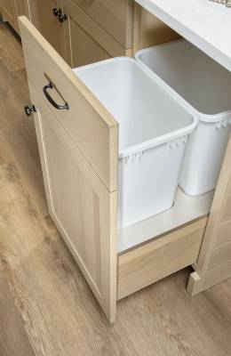 Slide-Away Waste Drawer 50 Qt