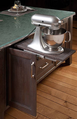 Pop-up Mixer Shelf