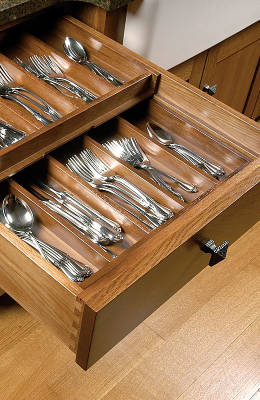 Double Silverware Drawer