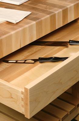 Magnetic Knife Drawer