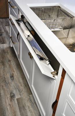 Tip-Out Stainless Steel