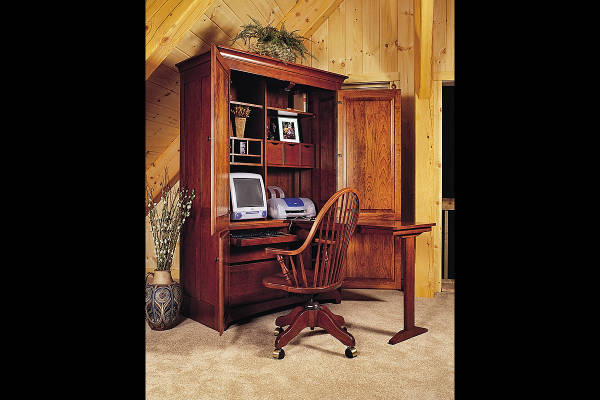 Shaker 48" Computer Center