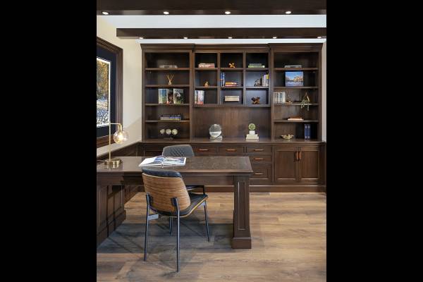 Walnut Office Display