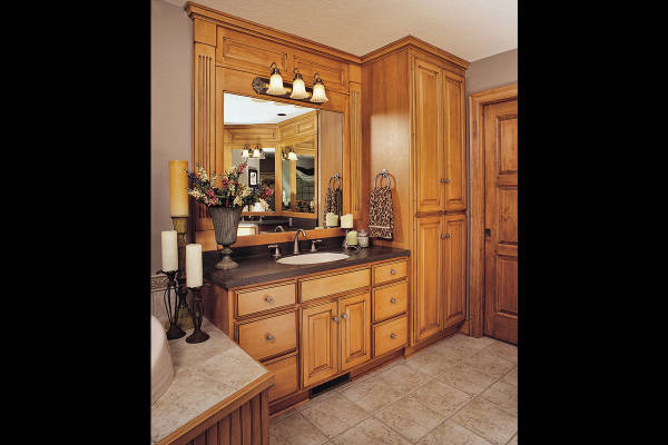 Glazed Bathroom with Mirrors