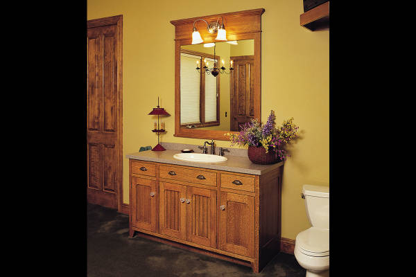 Quarter-sawn Oak Vanity