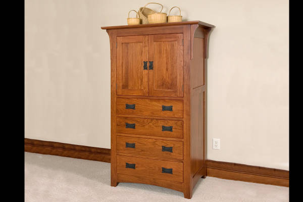 Mission 4-Drawer Armoire