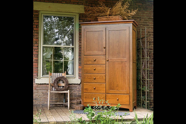 Shaker 6 Drawer Armoire