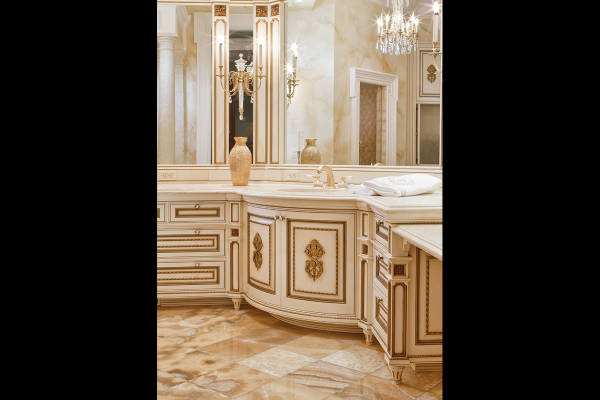 Gold Bathroom