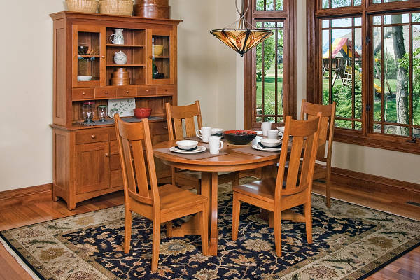 Mission Pedestal Table 2