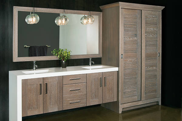 Weathered White Bathroom