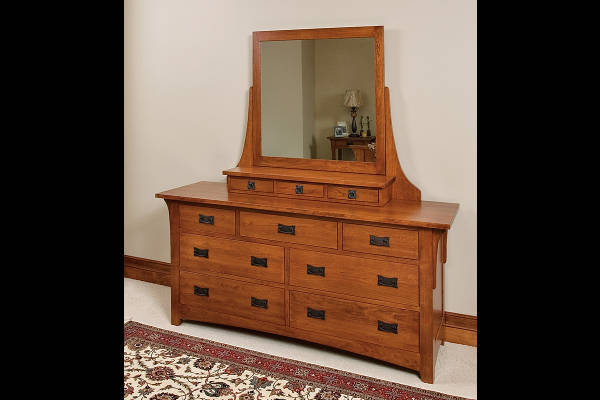 Mission 7-Drawer Dresser