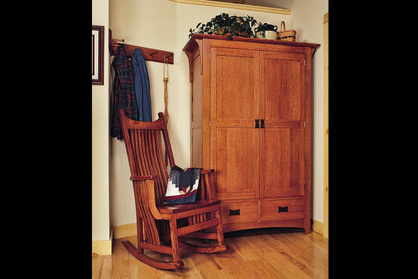 Mission 2-Drawer Armoire