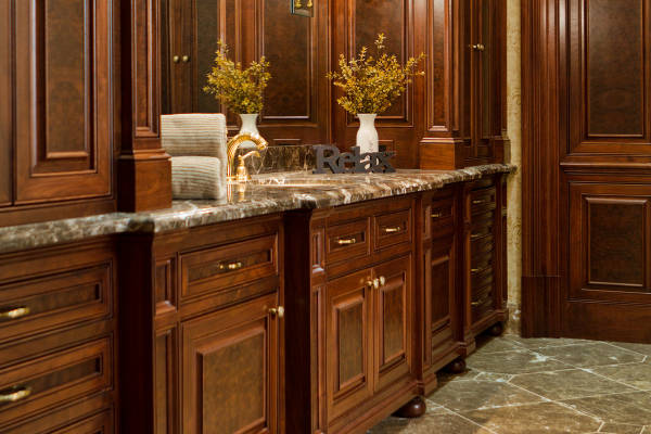 Walnut Burl Bath