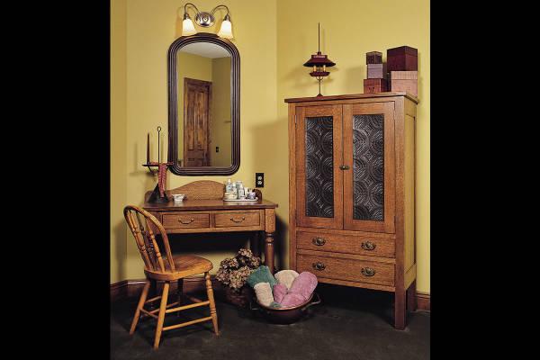 Quarter-sawn Oak Bathroom