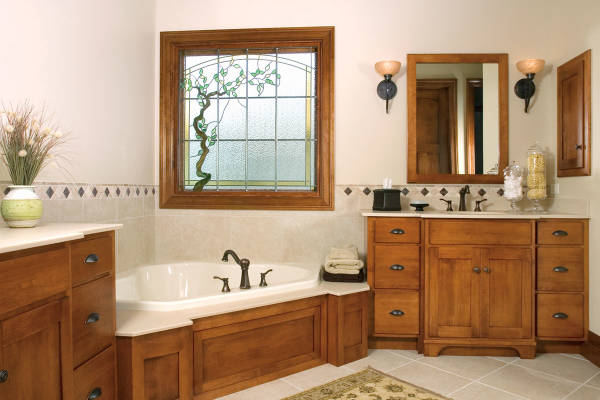 Mission Birch Bathroom
